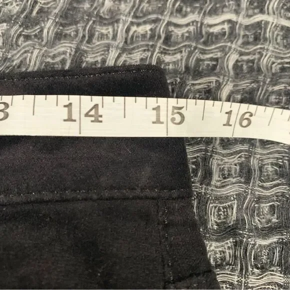 TALBOTS Women;s Winter Fall Black Heritage Velveteen Pants Size 4 #783 - Picture 6 of 9